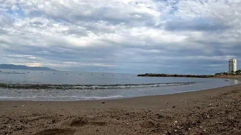 Open beach image Stock Footage 220352967