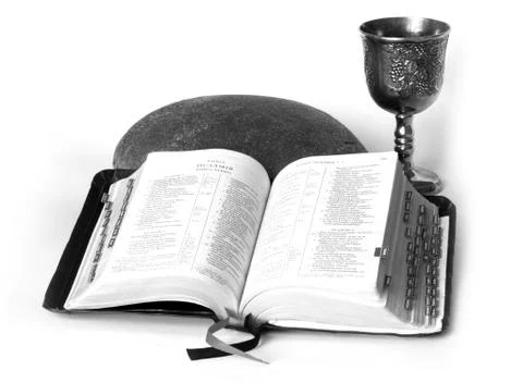Open bible Stock Photos
