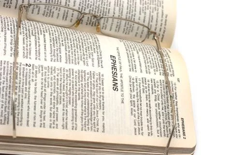 Open bible Stock Photos