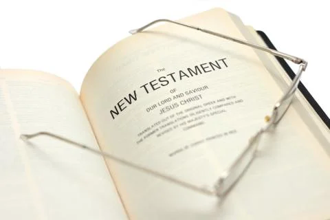 Open bible Stock Photos
