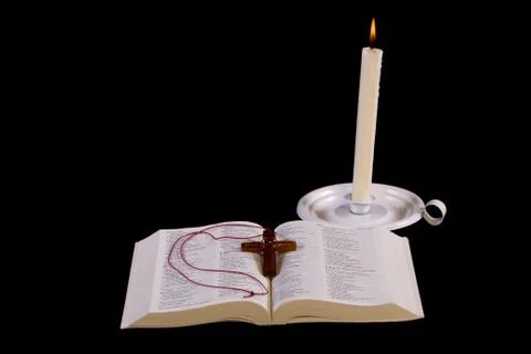 Open bible Stock Photos