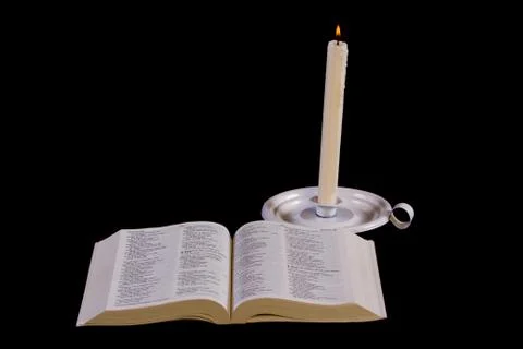 Open bible Stock Photos