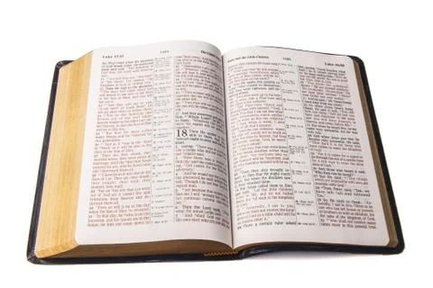 Open bible Stock Photos