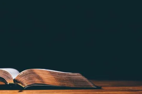Open bible Stock Photos