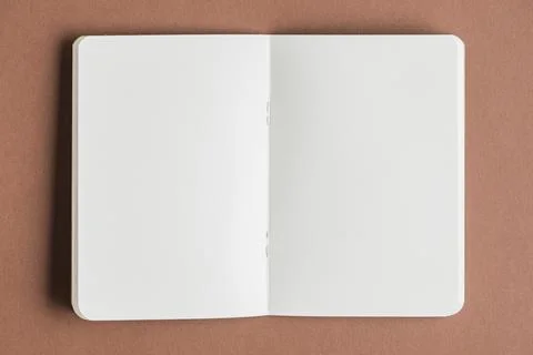 Open blank book colored background Resolution and high quality beautiful photo Stock Photos