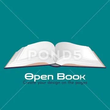 Blank Hardcover Book, Vectors