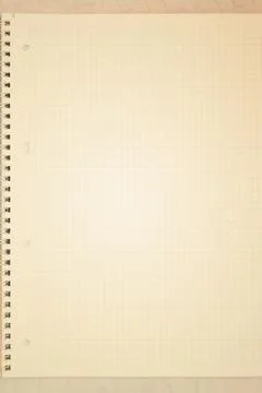 An open blank notebook, pages in a cage Stock Photos