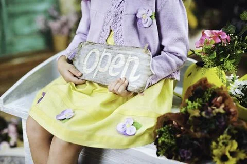 Open Bloom Foto stock