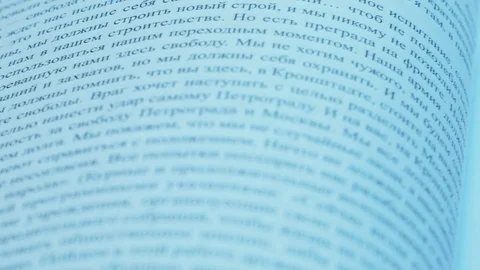 Open book about the history Video stock 79446937