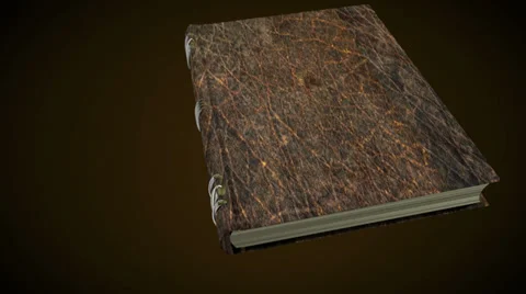 Open book (with Alpha) Video stock 33847431