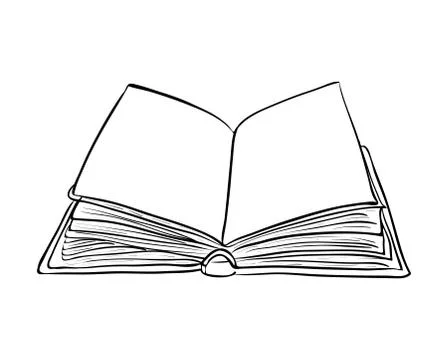 Open book cartoon vector symbol icon design. Beautiful illustration isolated  Stock Illustration