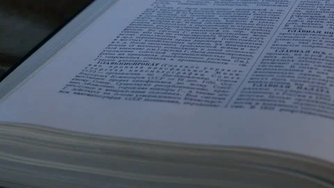 Open book close to Stock Footage 100992260