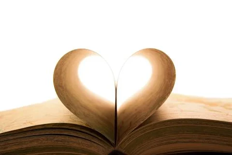 Open book close-up Stock Photos