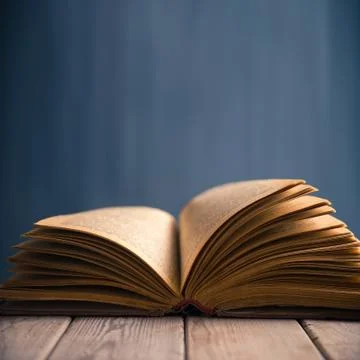 Open book, copyspace Stock Photos