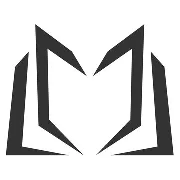 Open Book Emblem Circle Logo Stock Illustration