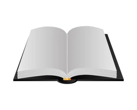 Open book icon Stock Illustration
