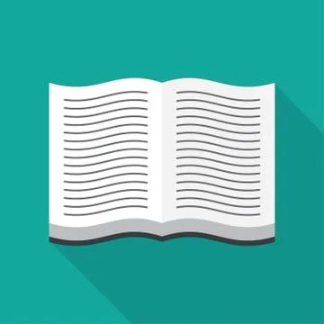 Open book icon Stock Illustration