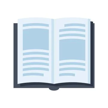 Open book icon Stock Illustration