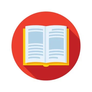 Open book icon Stock Illustration