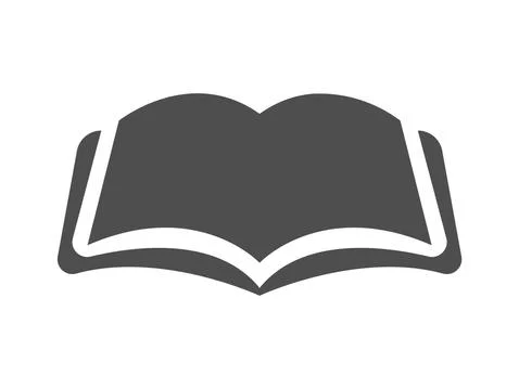 Open book icon Stock Illustration