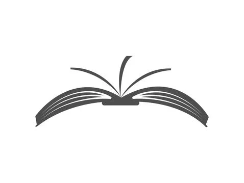 Open book icon Stock Illustration