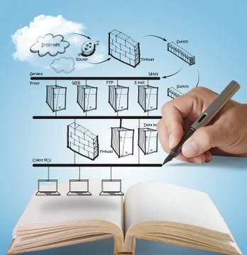 Open book Stock Illustration