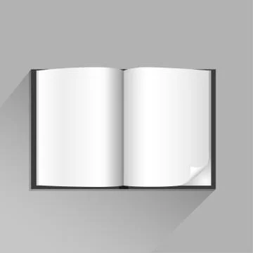 Open book Illustrazione stock
