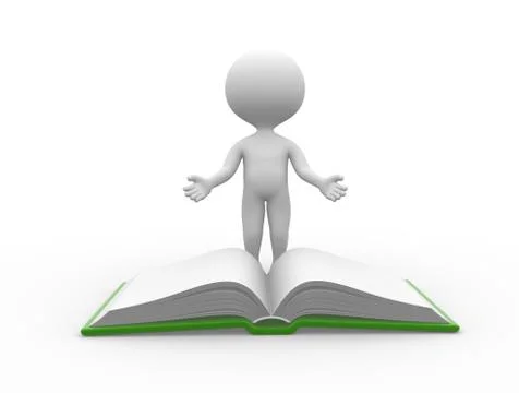 Open book Illustrazione stock