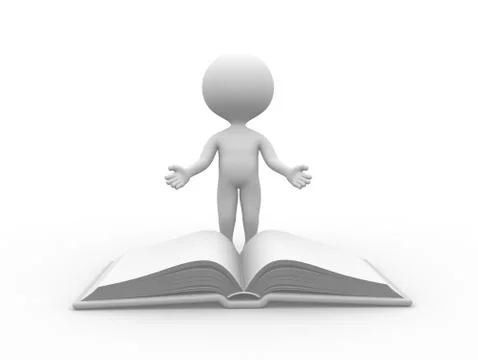 Open book Stock-Illustration