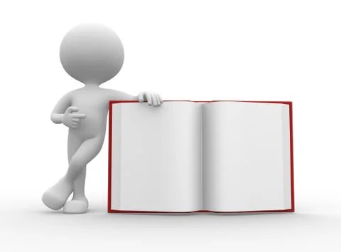 Open book Stock Illustration