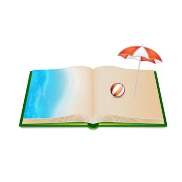 Open book Stock Illustration