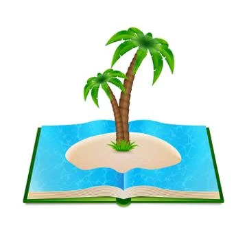 Open book Stock Illustration