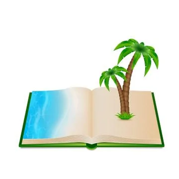 Open book Stock Illustration