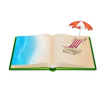 Open book Stock Illustration