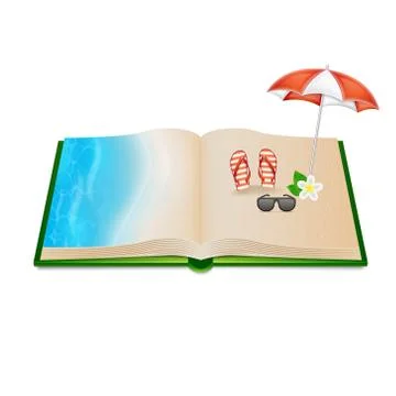 Open book Stock Illustration