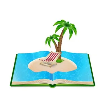 Open book Stock Illustration