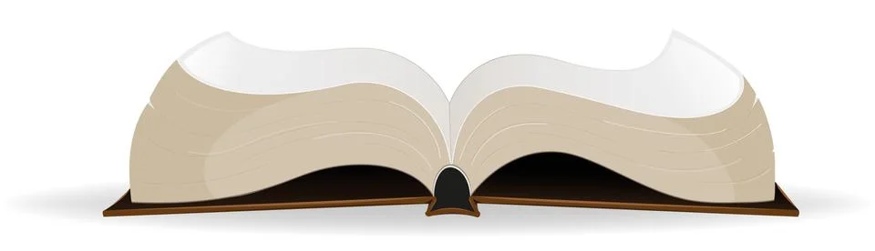 Open book Stock Illustration
