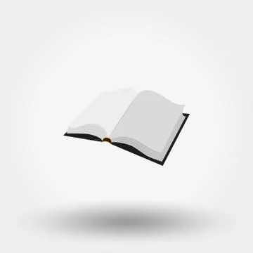 The open book. Stock Illustration