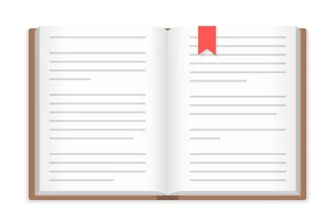 Open Book Stock-Illustration