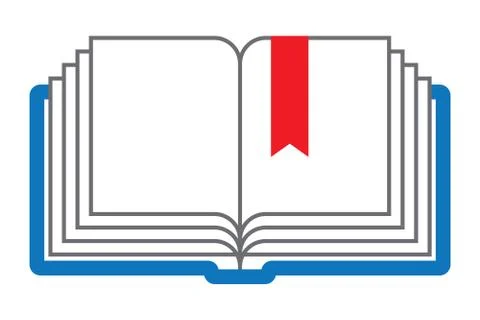 Open book Stock Illustration