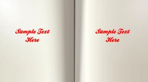 Open book Stock Illustration