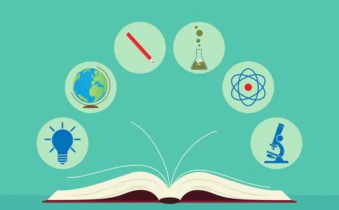 Open book Stock Illustration