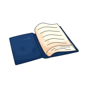 Open book Stock Illustration