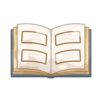 Open book Stock Illustration
