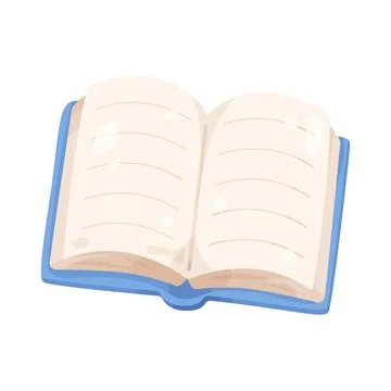 Open book Stock Illustration