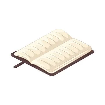 Open Book Illustration Stock Illustration
