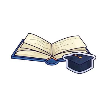 Open book illustration Stock Illustration