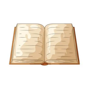 Open book illustration Stock Illustration