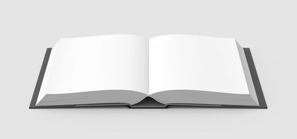 Open book image Illustrazione stock