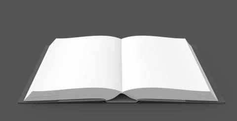 Open book image Illustrazione stock